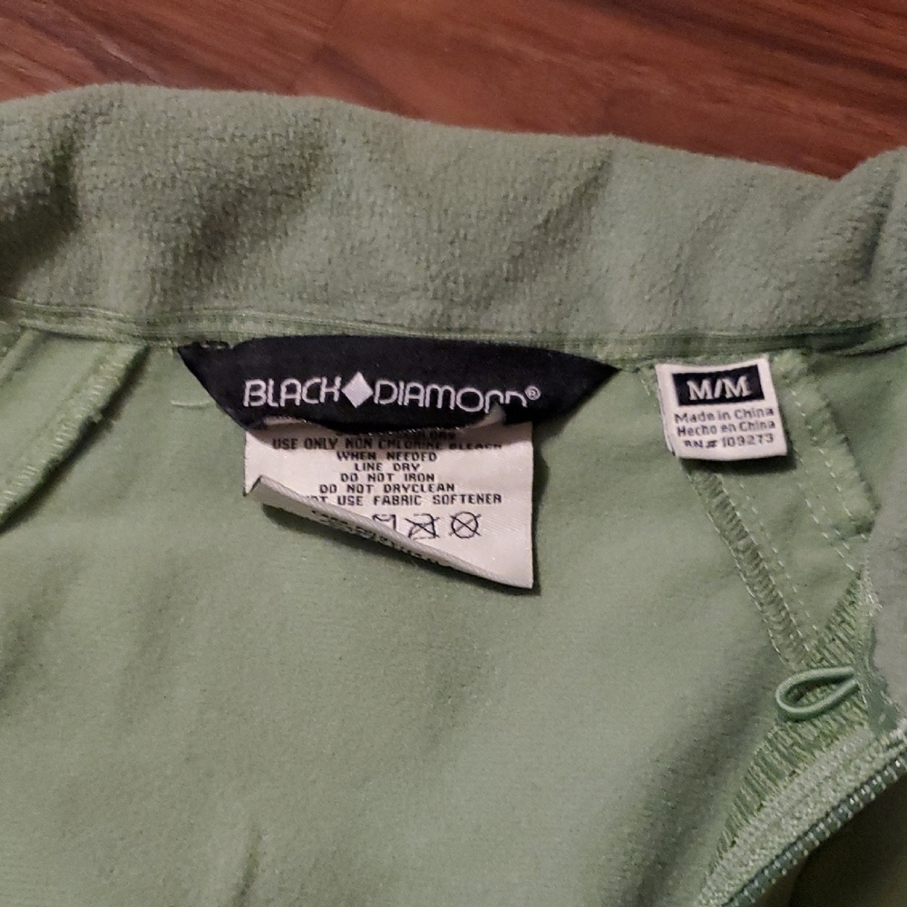 Black Diamond Light Green Softshell Jacket - Picture 2 of 11